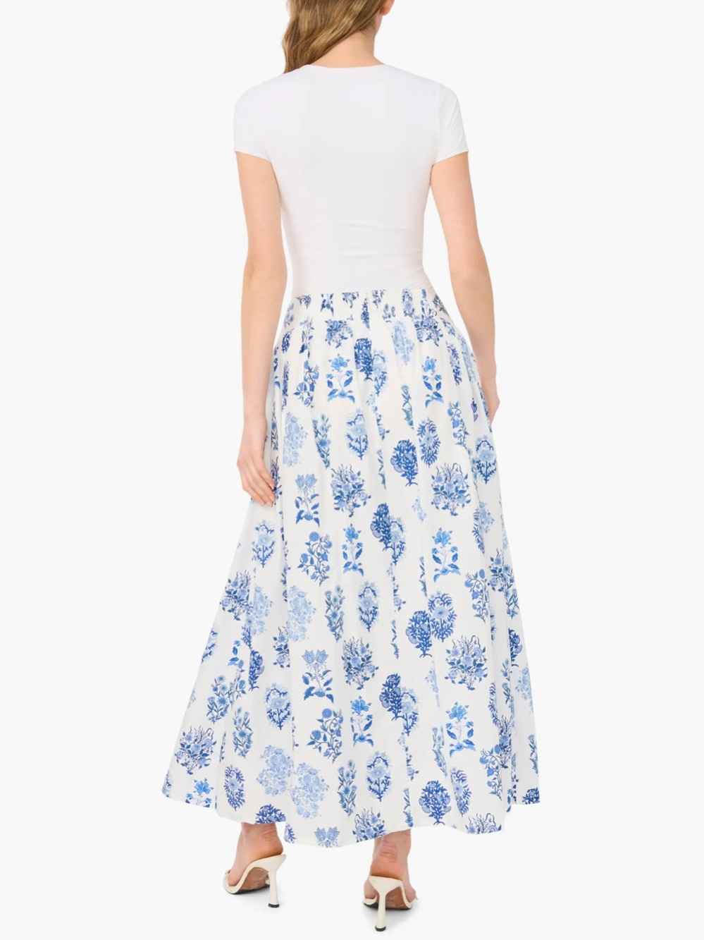 NWT Parker Floral Blend Maxi Skirt with Pocket Size Smalp#floral #maxi skirt - Picture 2 of 9